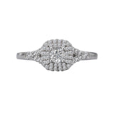 Romance Halo Diamond Ring