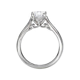 Romance Solitaire Semi-Mount Diamond Ring