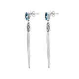 Eleganza Ladies Fashion Gemstone Earrings