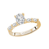 Romance Classic Semi-Mount Diamond Ring