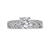 Romance Semi-Mount Diamond Ring
