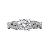Romance Diamond Semi-mount Engagement Ring