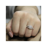 Romance Split Shank Semi-Mount Diamond Ring