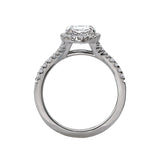 Romance Halo Semi-Mount Diamond Ring