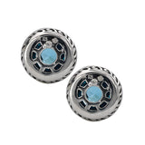 Eleganza Ladies Fashion Gemstone Earrings