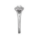 Romance Split Shank Semi-Mount Diamond Ring