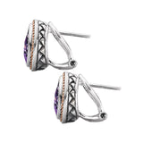 Eleganza Ladies Fashion Gemstone Earrings