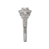 Romance Halo Diamond Ring