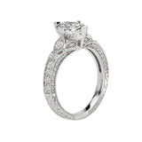 Romance Vintage Semi-Mount Diamond Ring