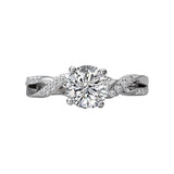 Romance Classic Semi-Mount Diamond Ring