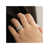 Romance Halo Semi-Mount Diamond Ring