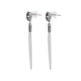 Eleganza Ladies Fashion Gemstone Earrings