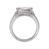 Romance Halo Semi-Mount Diamond Ring