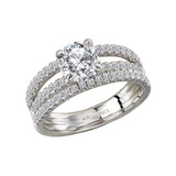 Romance Semi-Mount Diamond Engagement Ring