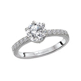 Romance Classic Semi-Mount Diamond Ring