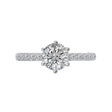 Romance Classic Semi-Mount Diamond Ring