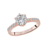 Romance Classic Semi-Mount Diamond Ring