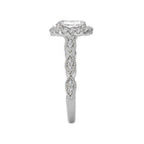 Romance Halo Semi Mount Ring