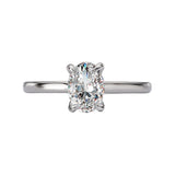 Romance Diamond Semi Mount Engagement Ring