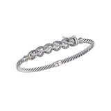 Eleganza Ladies Fashion Diamond Bangle