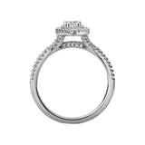 Romance Halo Diamond Ring
