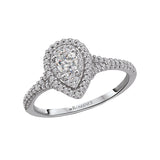 Romance Halo Diamond Ring