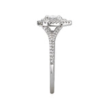 Romance Halo Diamond Ring
