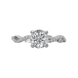 Romance Classic Semi-Mount Diamond Ring