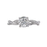 Romance Classic Semi-Mount Diamond Ring