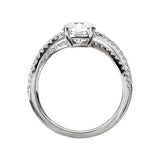 Romance Diamond Semi-Mount Engagement Ring