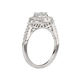 Romance Halo Diamond Ring