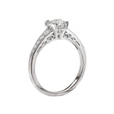 Romance Vintage Semi-Mount Diamond Ring