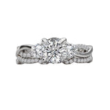 Romance Classic Semi-Mount Diamond Ring