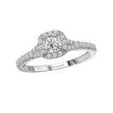 Romance Diamond Engagement Ring w/ Center