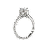 Romance Diamond Engagement Ring w/ Center