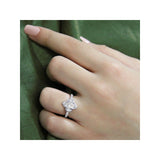 Romance Halo Semi-Mount Diamond Ring