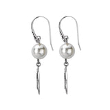 Eleganza Ladies Fashion Pearl Earrings