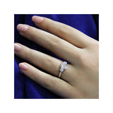 Romance 3 Stone Semi-Mount Diamond Ring