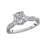 Romance Classic Semi-Mount Diamond Ring