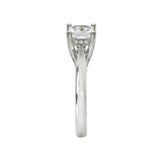 Romance Solitaire Semi-Mount Diamond Ring