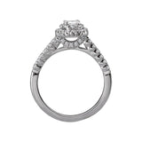 Romance Halo Diamond Ring