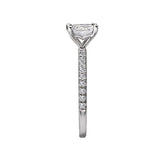 Romance Peg Head Semi-Mount Diamond Ring