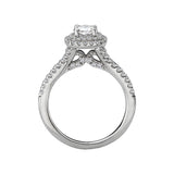 Romance Halo Diamond Ring