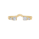 Yellow Gold Diamond Ring Enhancer