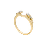 Yellow Gold Diamond Ring Enhancer
