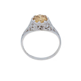 Champagne Diamond Ring