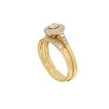 Yellow Gold & Diamond Wedding Set