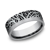 Ammara Stone 7mm Comfort-fit Design Ring