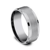 Grey Tantalum 8mm Comfort-Fit wedding band