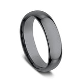 Tantalum 6.5mm Comfort-fit Design Wedding Band